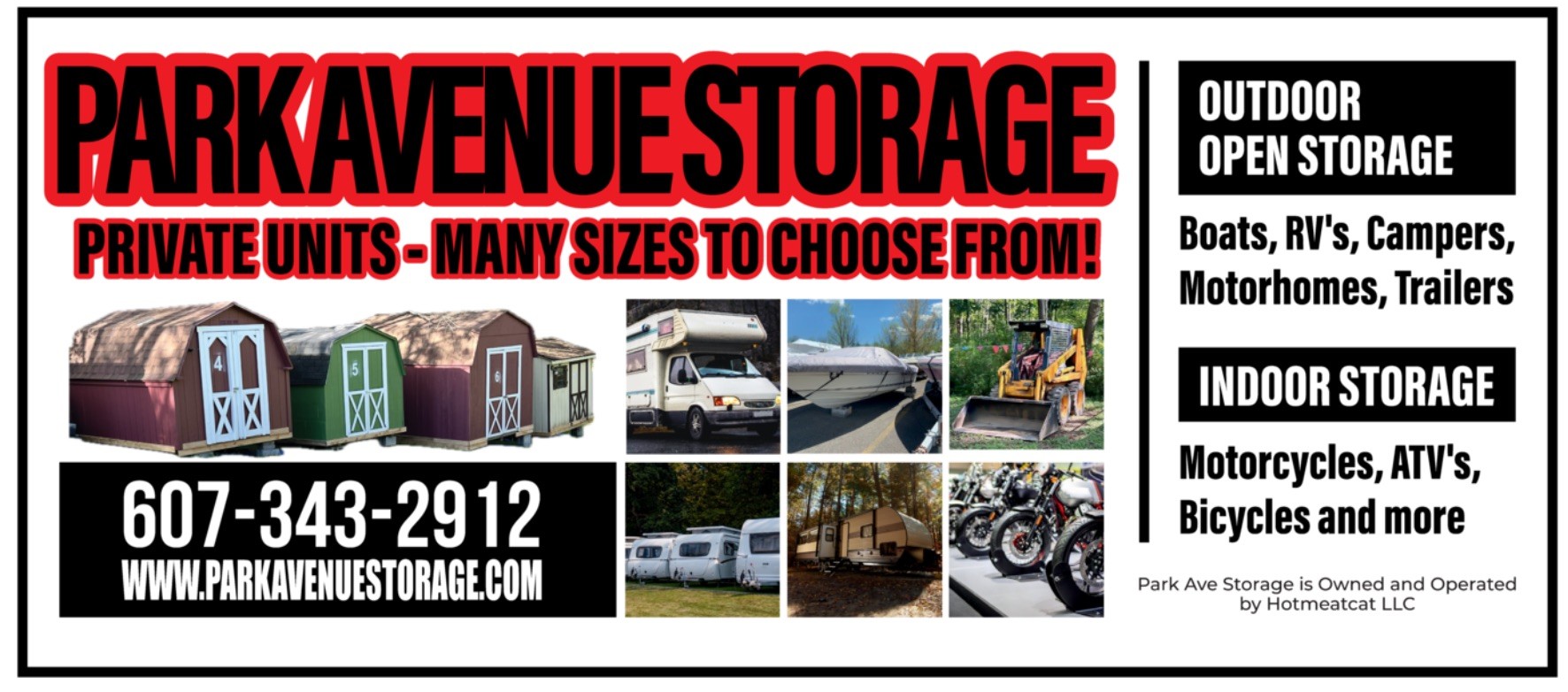Add for Park Avenue Storage